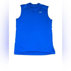 Nike Dri-FIT Men’s Sleeveless Training Shirt – Blue – Size Large
